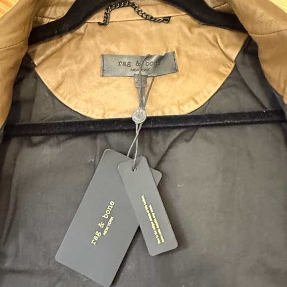 Rag & Bone Mack Leather Jacket - Picture 11 of 12